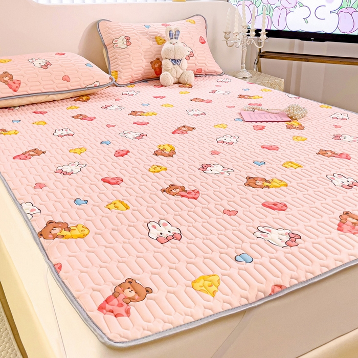 91家纺网 家纺一手货源 找家纺 （总）富馨莱 2024新款乳胶凉席席子正宗0.5厚度