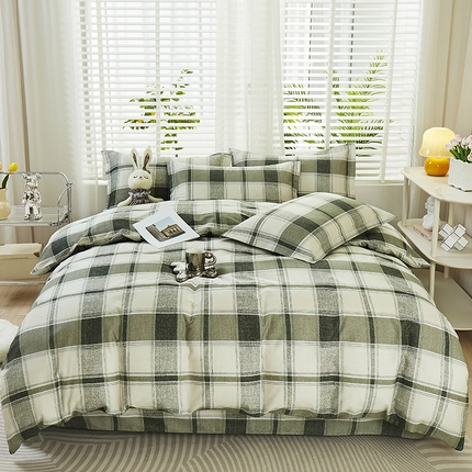 91家纺网 家纺一手货源 找家纺 （总）名优家纺 2024新款13070套件系列 全棉印花四件套