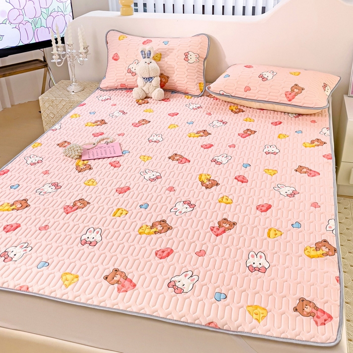 91家纺网 家纺一手货源 找家纺 （总）富馨莱 2024新款乳胶凉席席子正宗0.5厚度