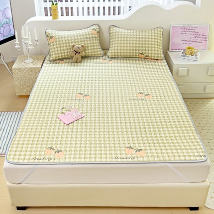 91家纺网 家纺一手货源 找家纺 （总）富馨莱 2024新款乳胶凉席席子正宗0.5厚度