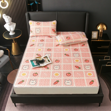 91家纺网 家纺一手货源 找家纺 （总）富馨莱 2024新款乳胶凉席席子正宗0.5厚度