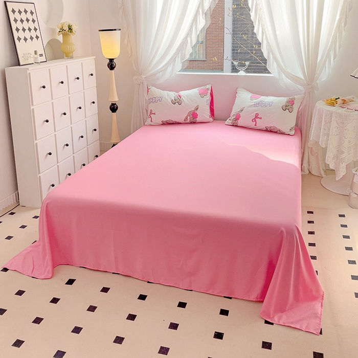 91家纺网 家纺一手货源 找家纺 优选良品 2025新款直播爆款母婴级水洗皱皱棉四件套小碎花被套床笠款三件套 兔兔报道