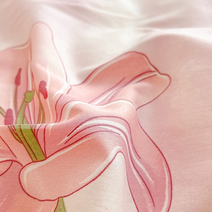 91家纺网 家纺一手货源 找家纺 绵庭家纺 2024新款AB版全棉印花系列四件套 兰若幽香