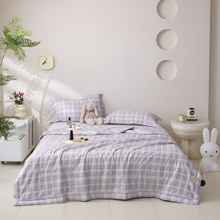 91家纺网 家纺一手货源 找家纺 （总）33家纺 2024新款芙蓉棉印花夏被夏凉被空调被子