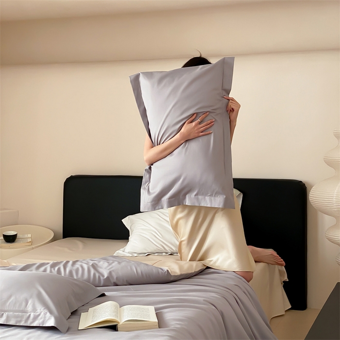 91家纺网 家纺一手货源 找家纺 荣轩家纺   2024年新款天丝棉四件套 遇见-拿铁