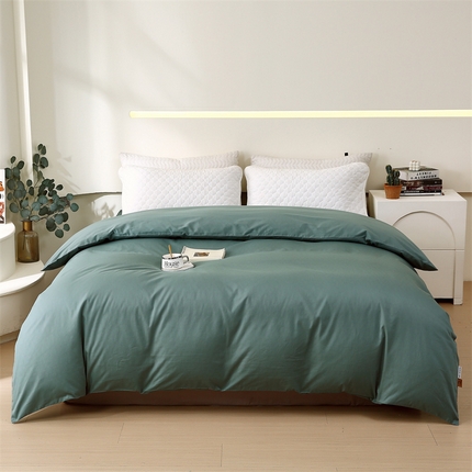 91家纺网 家纺一手货源 找家纺 （总）凯磊家纺 2024新款高支高密.纯色南汐系列单被套