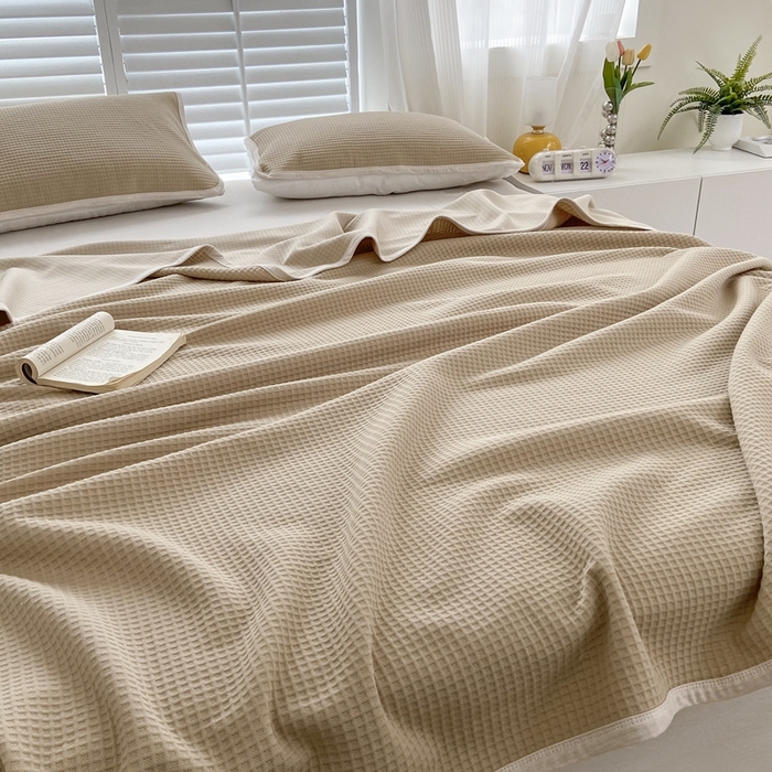 91家纺网 家纺一手货源 找家纺 （总）来菲毛毯 2025新款全棉A类盖毯夏凉被