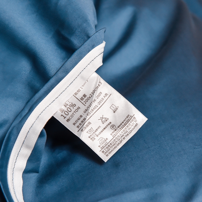 91家纺网 家纺一手货源 找家纺 瑞驰家纺 2024新款A类长绒棉刺绣四件套-雅典娜系列 雅典娜-轻奢蓝