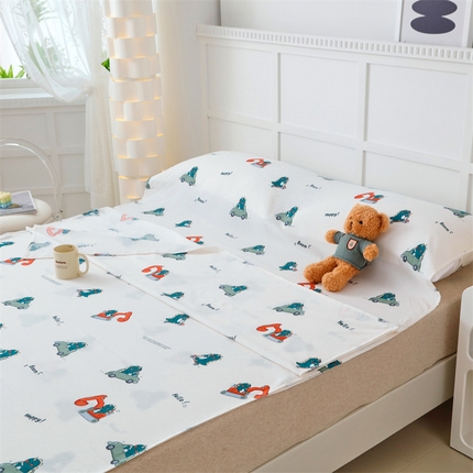 91家纺网 家纺一手货源 找家纺 （总）北辰 2024新款印花水洗棉天竺棉隔脏睡袋