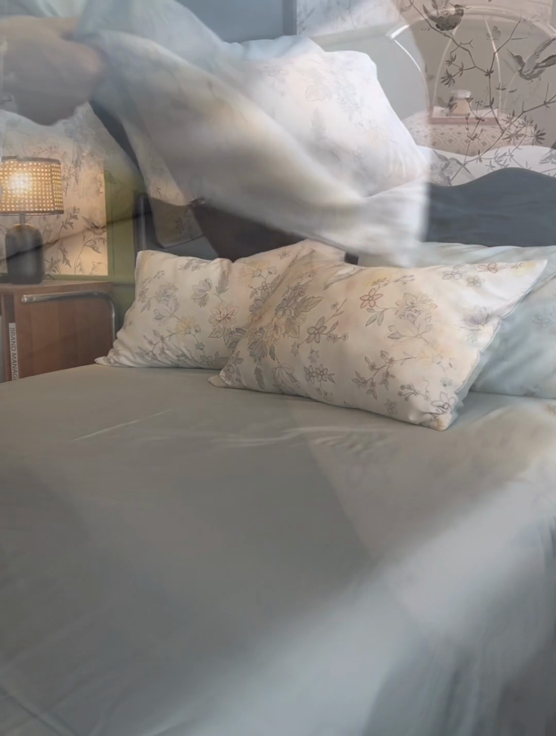 91家纺网 家纺一手货源 找家纺 时年家纺 2024春夏新品莱赛尔天丝印花四件套 春日蜜糖