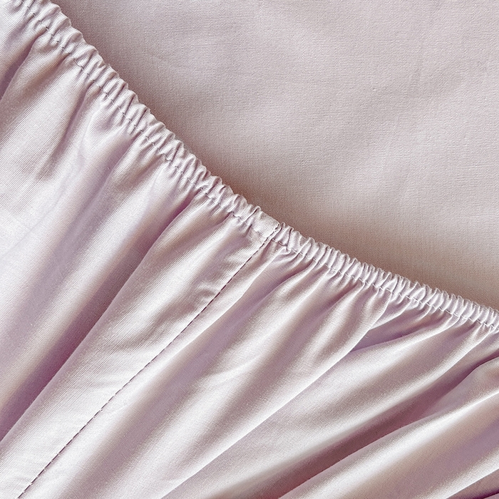 91家纺网 家纺一手货源 找家纺 2024新款A类全棉水洗棉绣花单床笠 甜甜圈-浅紫