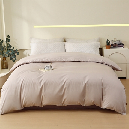 91家纺网 家纺一手货源 找家纺 （总）凯磊家纺 2024新款高支高密.纯色南汐系列单被套