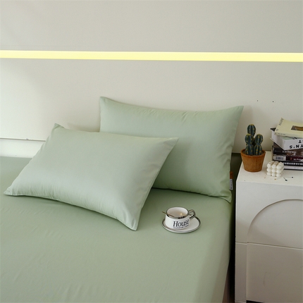 91家纺网 家纺一手货源 找家纺 （总）凯磊家纺 2024新款高支高密.纯色南汐系列单品枕套