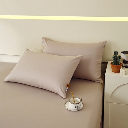 91家纺网 家纺一手货源 找家纺 （总）凯磊家纺 2024新款高支高密.纯色南汐系列单品枕套