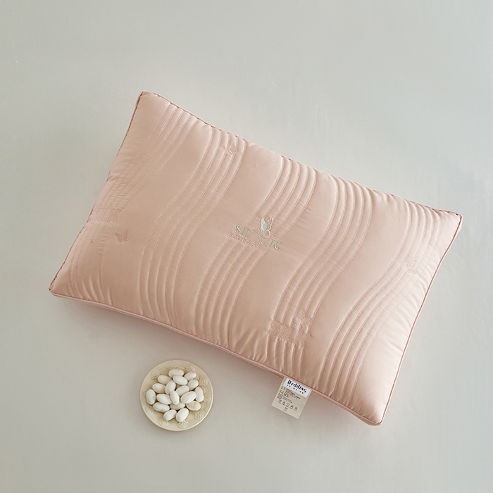 91家纺网 家纺一手货源 找家纺 （总）微枕芯 2024新净颜蚕丝枕芯男女超柔成人颈椎蚕丝蛋白枕头单只装蚕丝枕 