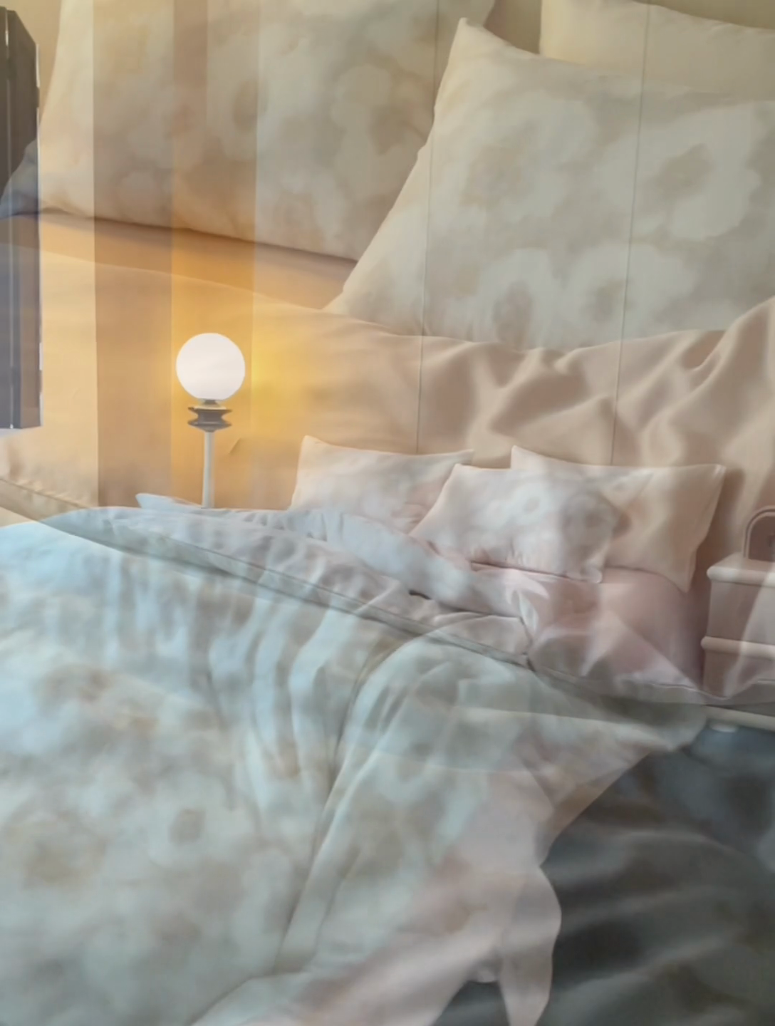 91家纺网 家纺一手货源 找家纺 时年家纺 2024春夏新品莱赛尔天丝印花四件套 北海道