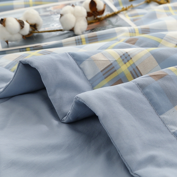 91家纺网 家纺一手货源 找家纺 凡客家居 2024新款无印风水洗棉新疆棉花夏被夏凉被空调被 莫妮卡