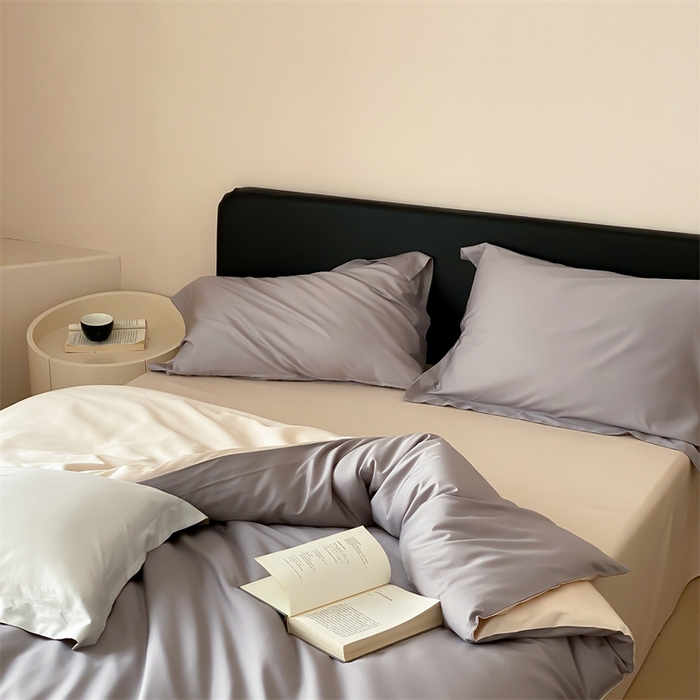 91家纺网 家纺一手货源 找家纺 荣轩家纺   2024年新款天丝棉四件套 遇见-拿铁