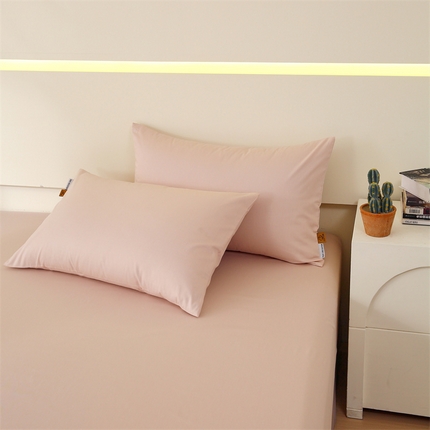 91家纺网 家纺一手货源 找家纺 （总）凯磊家纺 2024新款高支高密.纯色南汐系列单品枕套