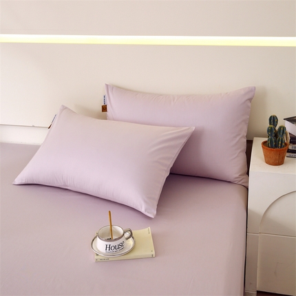 91家纺网 家纺一手货源 找家纺 （总）凯磊家纺 2024新款高支高密.纯色南汐系列单品枕套