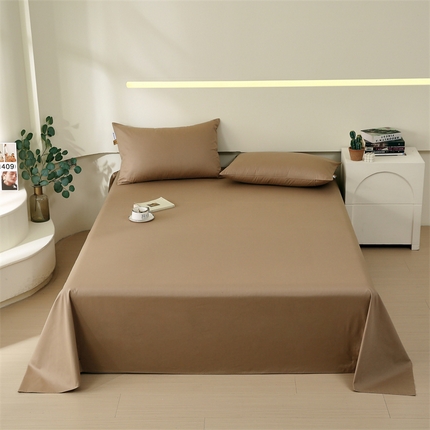 91家纺网 家纺一手货源 找家纺 （总）凯磊家纺 2024新款高支高密.纯色南汐系列单床单