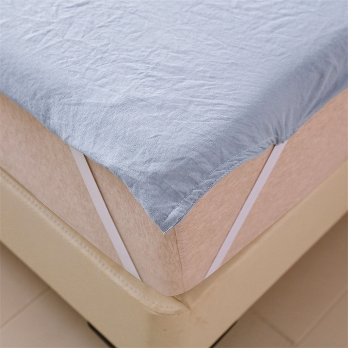 91家纺网 家纺一手货源 找家纺 北辰 2024新款纯色水洗棉隔脏睡袋 时尚灰