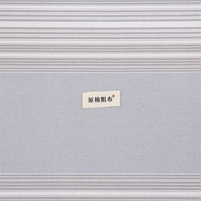 91家纺网 家纺一手货源 找家纺 金泰莱 2025新款老粗布床笠三件套全棉床笠纯棉床笠单床笠 淡雅