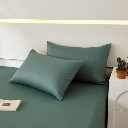 91家纺网 家纺一手货源 找家纺 （总）凯磊家纺 2024新款高支高密.纯色南汐系列单品枕套