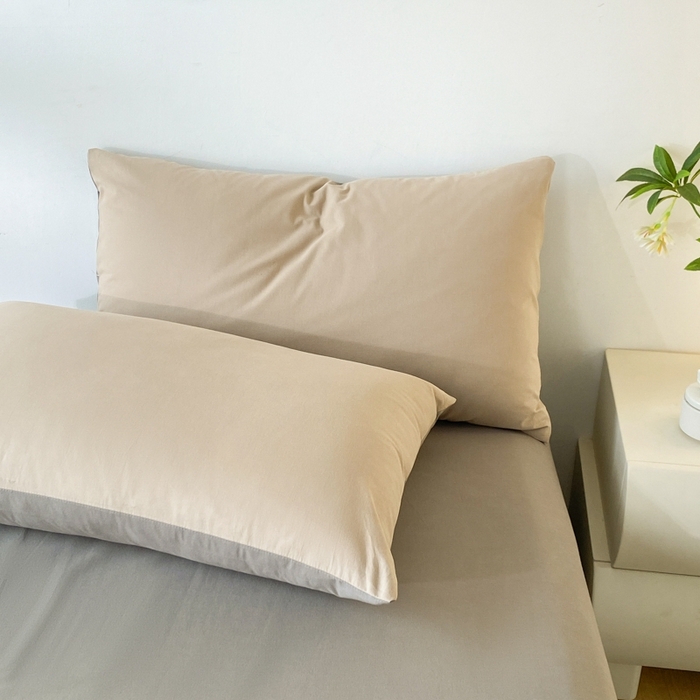 91家纺网 家纺一手货源 找家纺 荔禾家居 2024新款A类全棉水洗棉无染夏被 亚麻咖