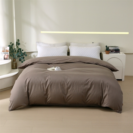 91家纺网 家纺一手货源 找家纺 （总）凯磊家纺 2024新款高支高密.纯色南汐系列单被套