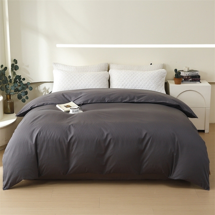 91家纺网 家纺一手货源 找家纺 （总）凯磊家纺 2024新款高支高密.纯色南汐系列单被套