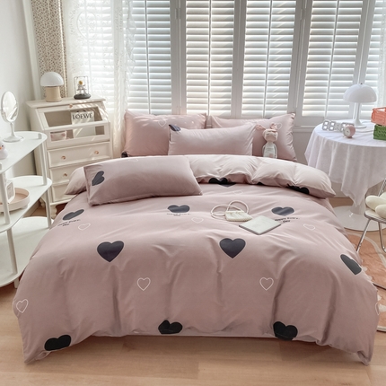 91家纺网 家纺一手货源 找家纺 （总）子钦家纺  2024水洗真丝印花四件套单被套床笠床单款-第四波