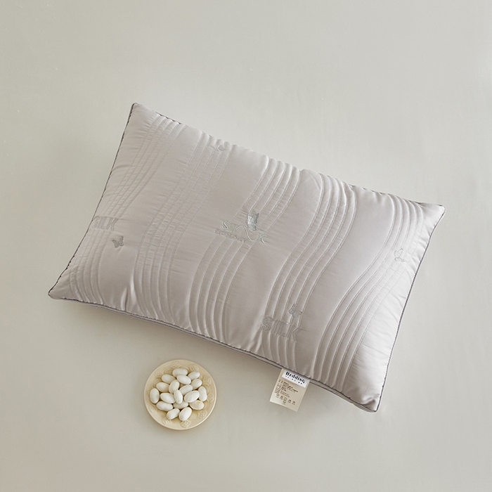 91家纺网 家纺一手货源 找家纺 （总）微枕芯 2024新净颜蚕丝枕芯男女超柔成人颈椎蚕丝蛋白枕头单只装蚕丝枕 