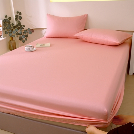 91家纺网 家纺一手货源 找家纺 （总）凯磊家纺 2024新款高支高密.纯色南汐系列单床笠