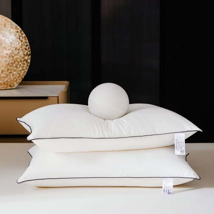 星芯合家纺 2024新款A类100支全棉七星级酒店枕芯 七星级酒店 单枕