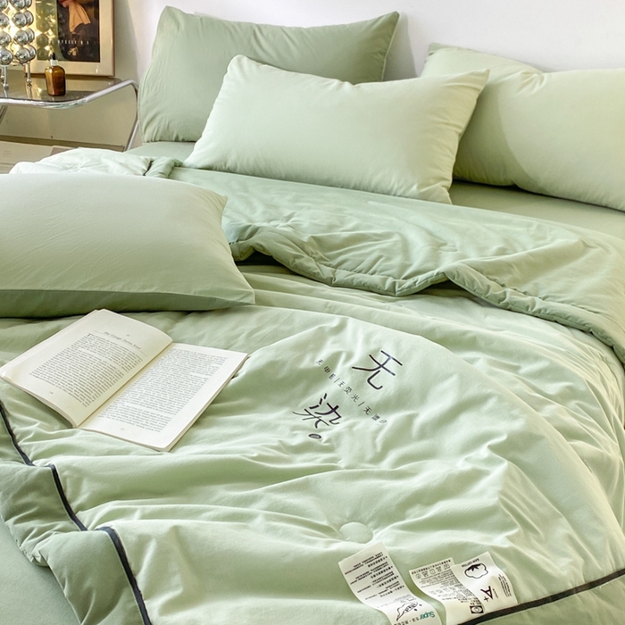 91家纺网 家纺一手货源 找家纺 （总）荔禾家居 2024新款A类全棉水洗棉无染夏被