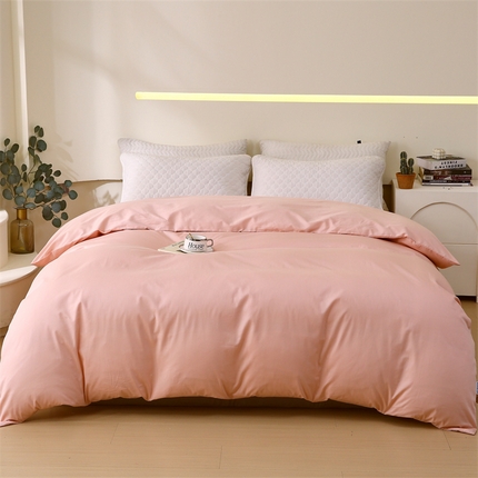 91家纺网 家纺一手货源 找家纺 （总）凯磊家纺 2024新款高支高密.纯色南汐系列单被套