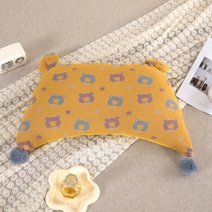 91家纺网 家纺一手货源 找家纺 （总）2025新款直播爆款棉纱卡通毛球荞麦枕