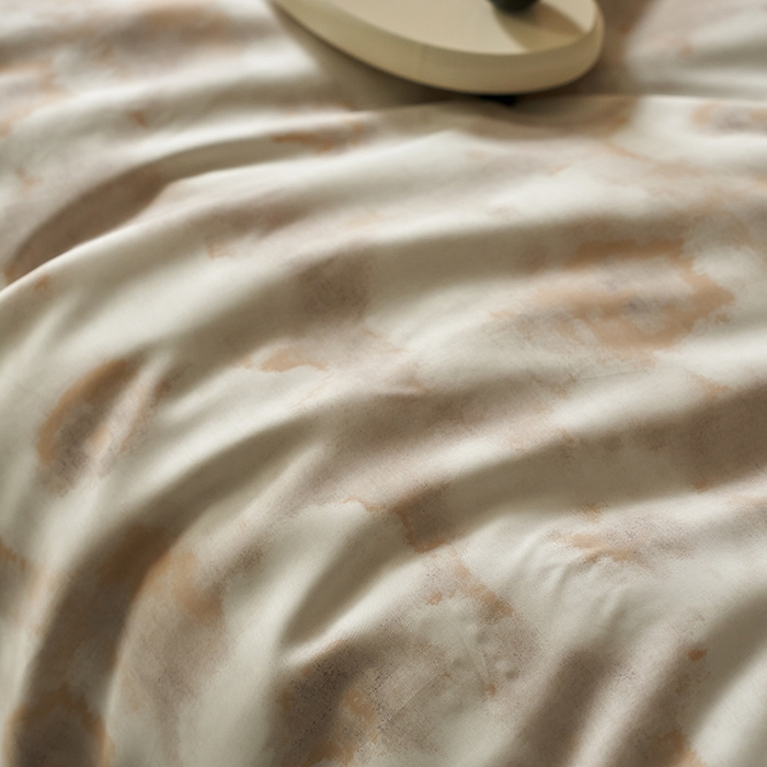 91家纺网 家纺一手货源 找家纺 时年家纺 2024春夏新品莱赛尔天丝印花四件套 北海道