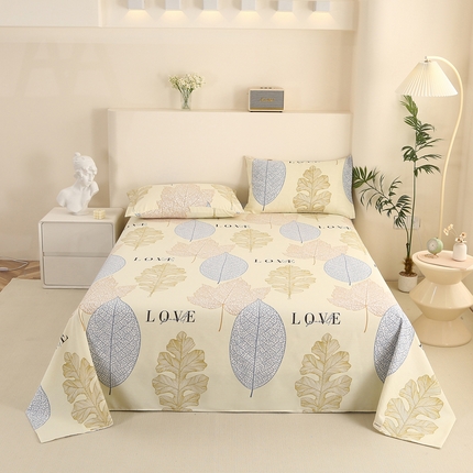 91家纺网 家纺一手货源 找家纺 （总）金泰莱 2025新款三枚段条卷边老粗布凉席三件套床单套件