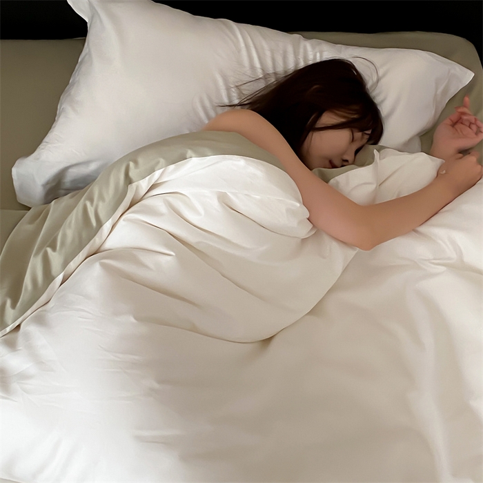 91家纺网 家纺一手货源 找家纺 荣轩家纺   2024年新款天丝棉四件套 遇见-奶咖