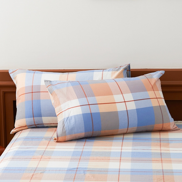 91家纺网 家纺一手货源 找家纺 （总）优姿家纺 2024新款全棉色织水洗棉四件套