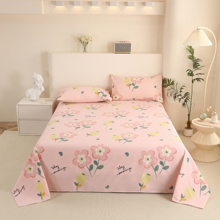 91家纺网 家纺一手货源 找家纺 （总）金泰莱 2025新款三枚段条卷边老粗布凉席三件套床单套件