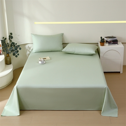 91家纺网 家纺一手货源 找家纺 （总）凯磊家纺 2024新款高支高密.纯色南汐系列单床单