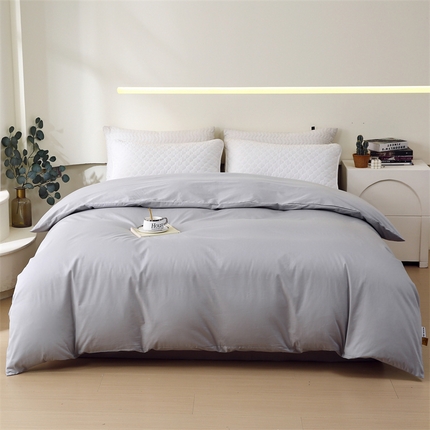 91家纺网 家纺一手货源 找家纺 （总）凯磊家纺 2024新款高支高密.纯色南汐系列单被套