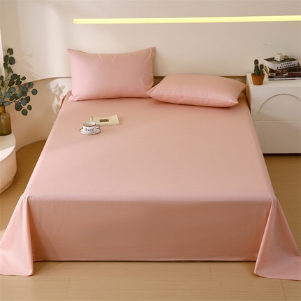 91家纺网 家纺一手货源 找家纺 （总）凯磊家纺 2024新款高支高密.纯色南汐系列单床单