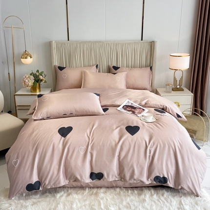 91家纺网 家纺一手货源 找家纺 （总）子钦家纺 2024水洗真丝印花四件套单被套床笠床单款-第三波