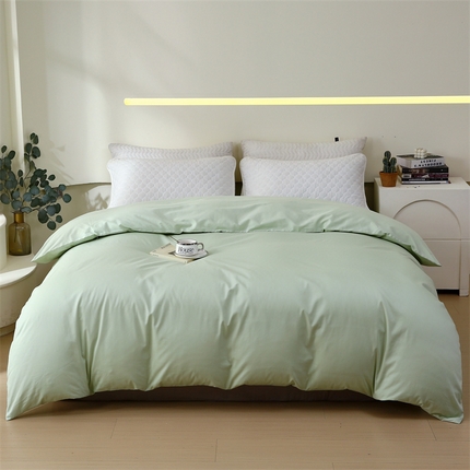 91家纺网 家纺一手货源 找家纺 （总）凯磊家纺 2024新款高支高密.纯色南汐系列单被套