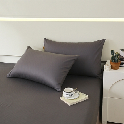 91家纺网 家纺一手货源 找家纺 （总）凯磊家纺 2024新款高支高密.纯色南汐系列单品枕套