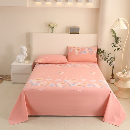 91家纺网 家纺一手货源 找家纺 （总）金泰莱 2025新款三枚段条卷边老粗布凉席三件套床单套件